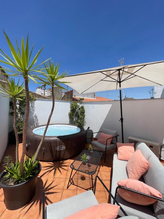 ميريذا Alaudae Apartamentos -Centro- Garaje Privado-Jacuzzi Exterior Bajo Peticion - المظهر الخارجي الصورة